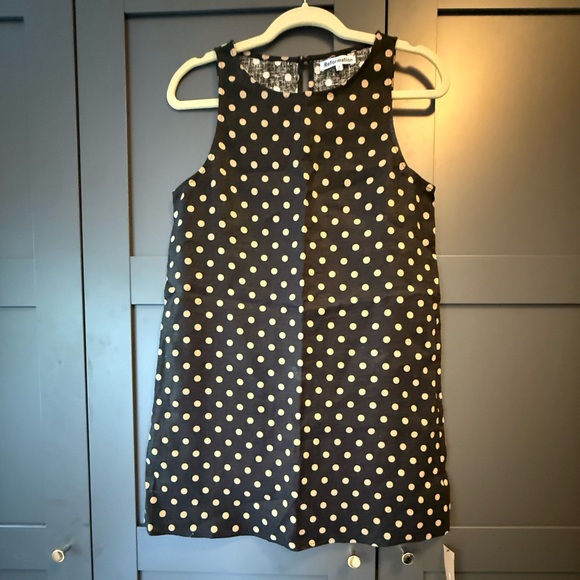 Reformation Black Polka Dot Sleeveless Dress w/tags - Picture 1 of 6
